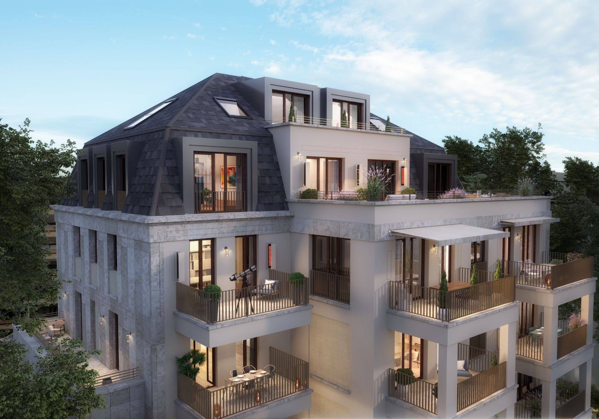 WestendSüd links und rechts der Bockenheimer Landstraße Seite 48